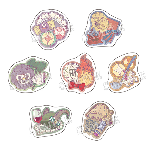 アクリルバッジコレクション（全7種）